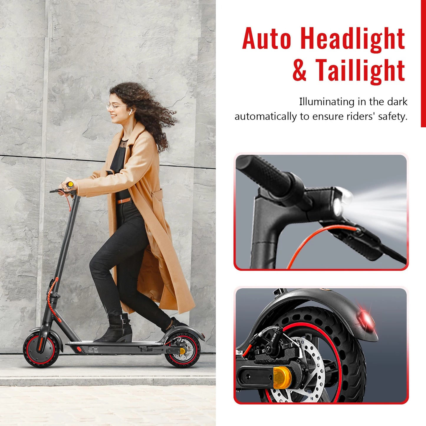 350W  15.6MPH Adults Electric Scooter  Foldable