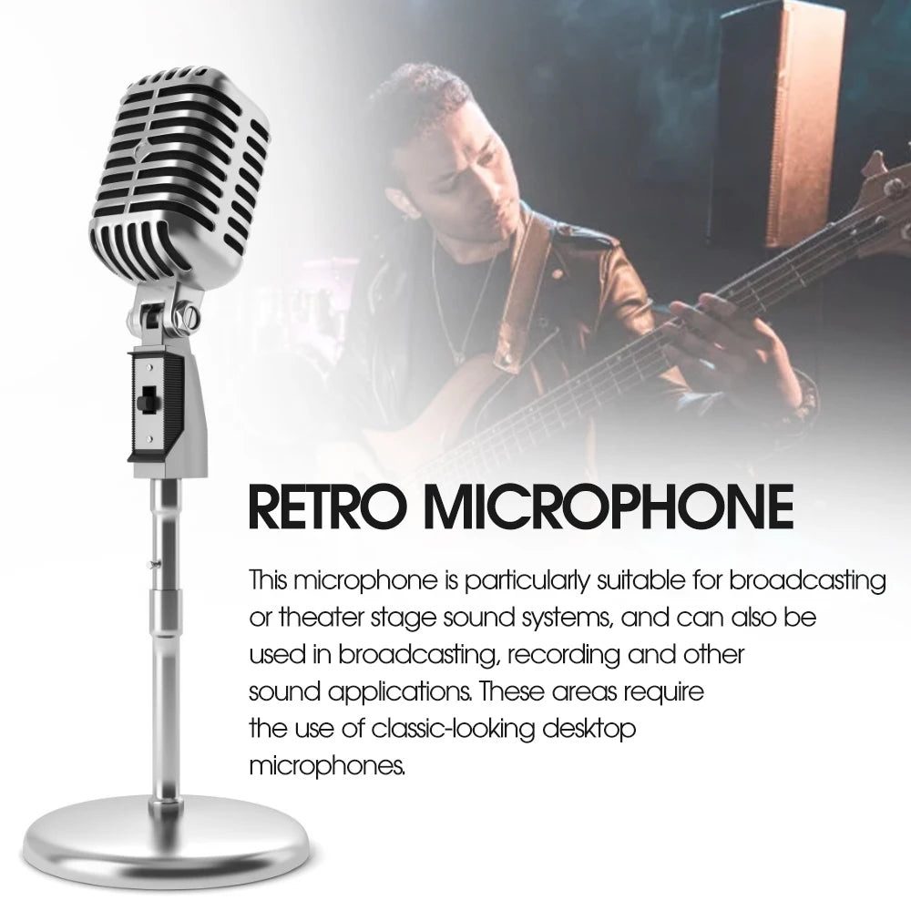 Wireless Dynamic Microphone Classical Cardioid