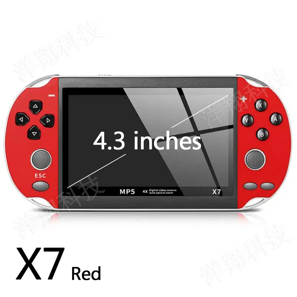 4.3inch  Handheld Game Player Built-in Games  Portable Console