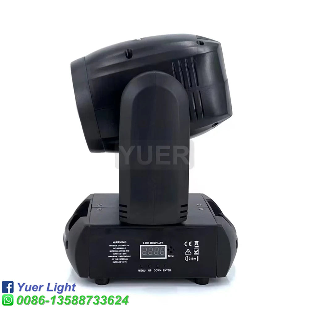 Mini LED Moving Head 150W Beam Spot 18 Rotating Prisms