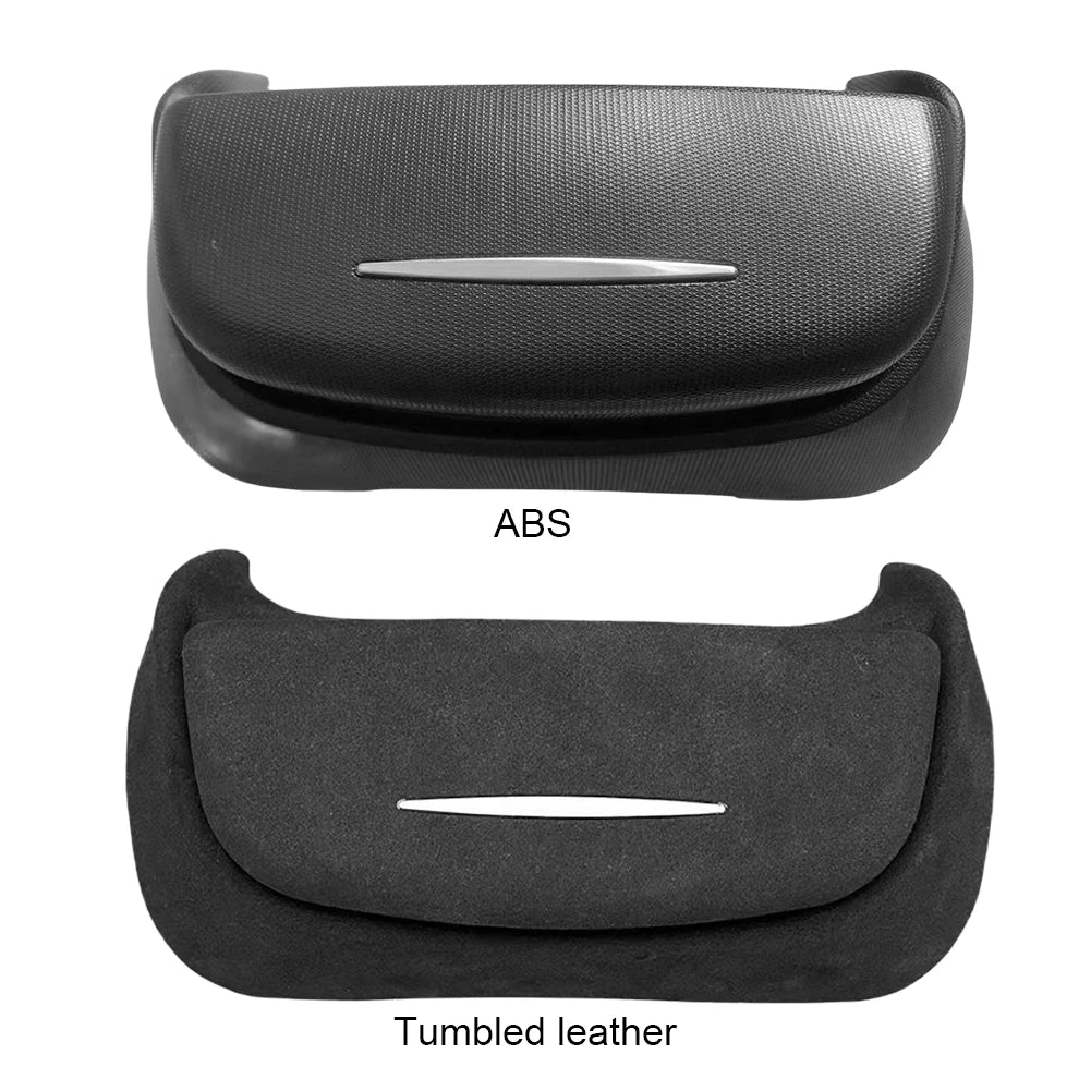 Car Sun Glasses Case Organizer Tumbled Leather