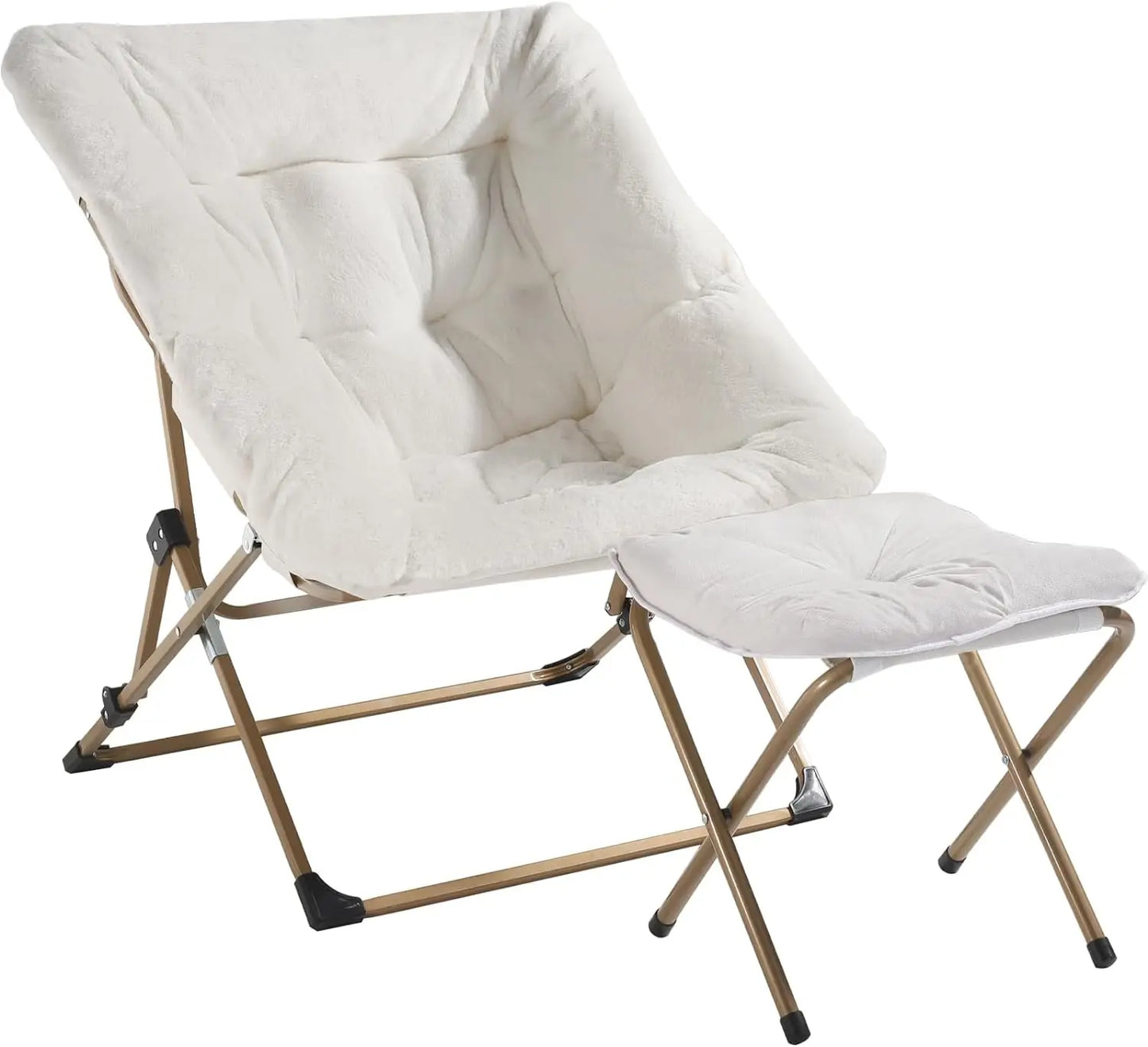 OAKHAM Comfy Saucer Chair,Folding  Lounge Chair