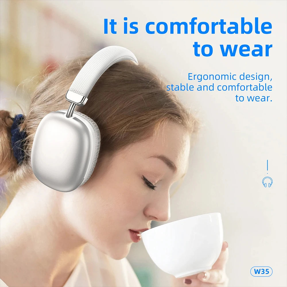 Wireless Bluetooth  Headphones Stereo