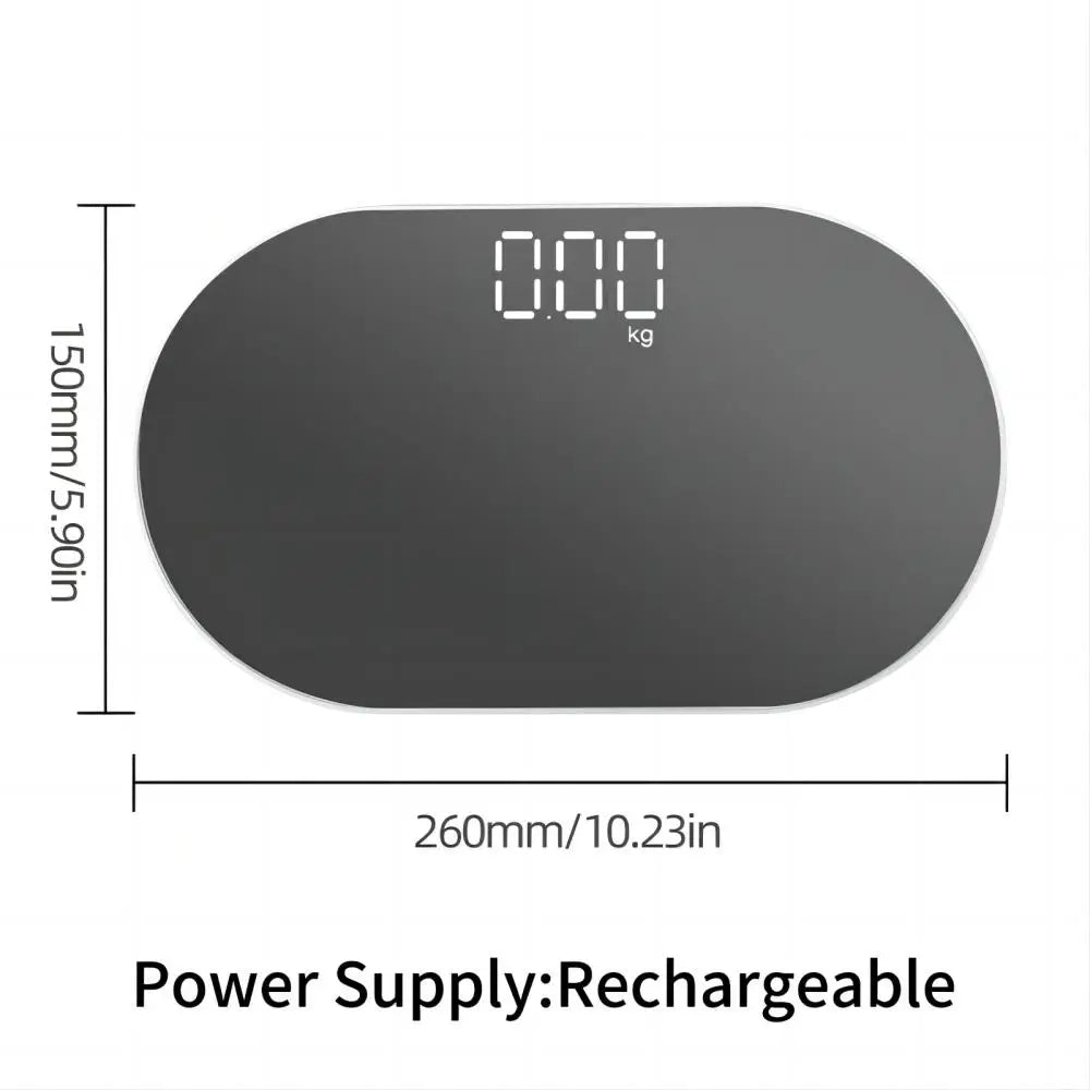 Travel Scale for Body Weight, Small Portable Digital