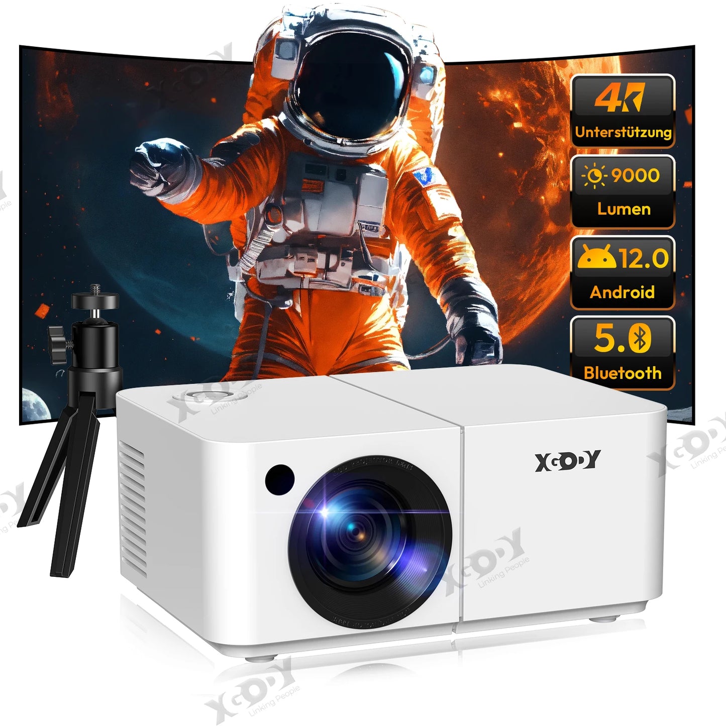 Projector LED Video Movie Beam Android Projector