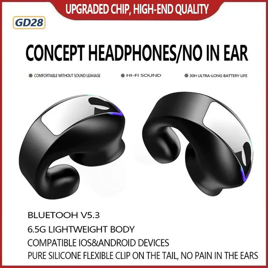 Headphones Bluetooth  Headset with Mic