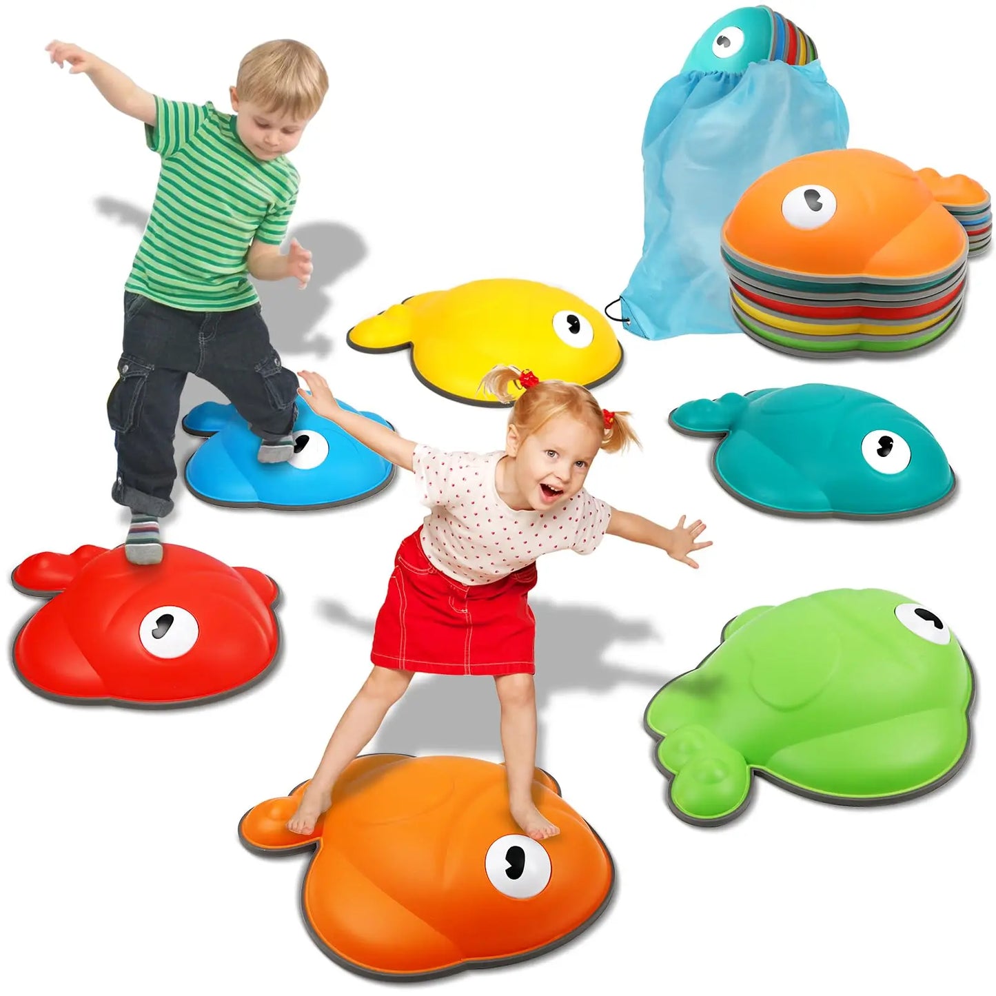 Goldfish Balance Stepping Stones-Non-Slip Jumping