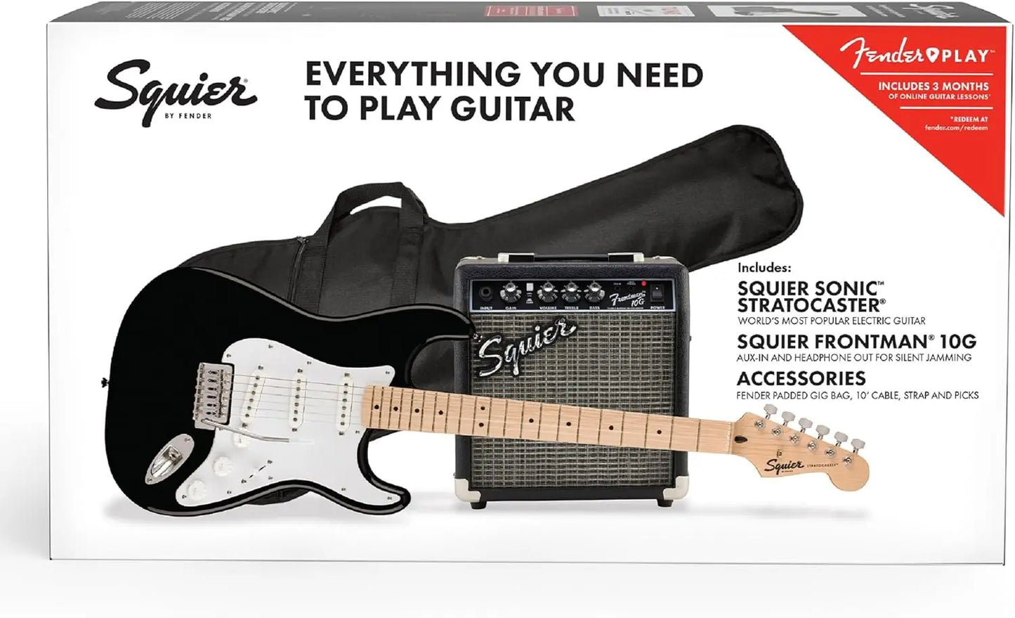 Fender Electric Guitar Kit,  Body, Maple Neck