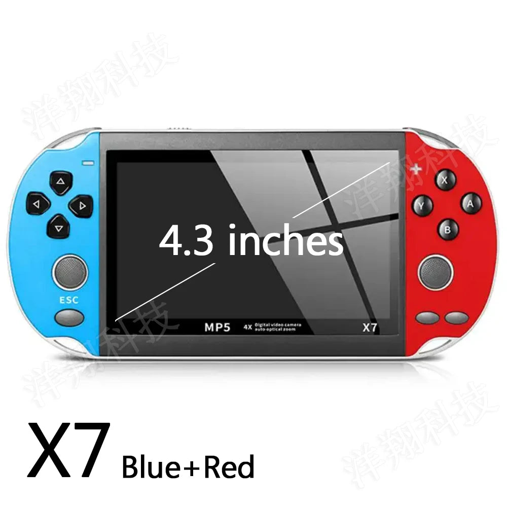 4.3inch  Handheld Game Player Built-in Games  Portable Console