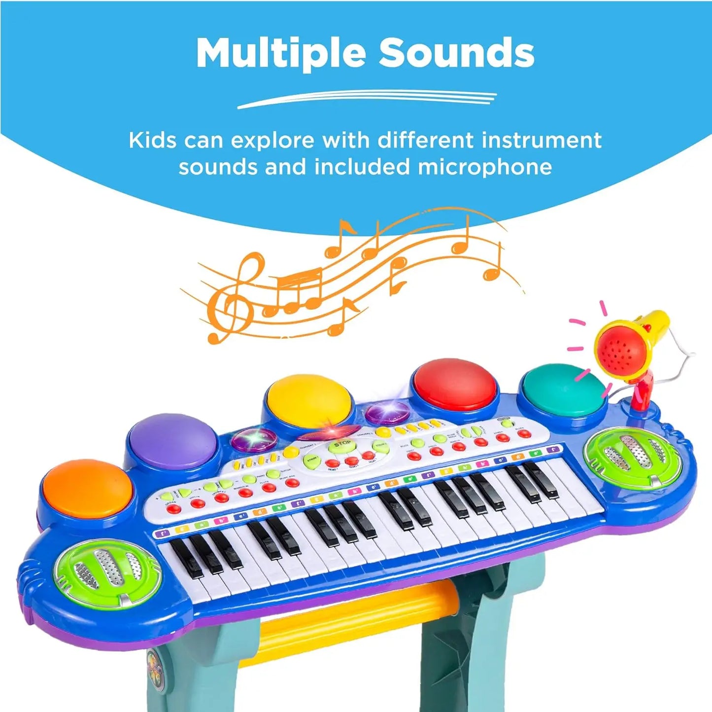 Electronic Musical Piano Learning Toy Keyboard