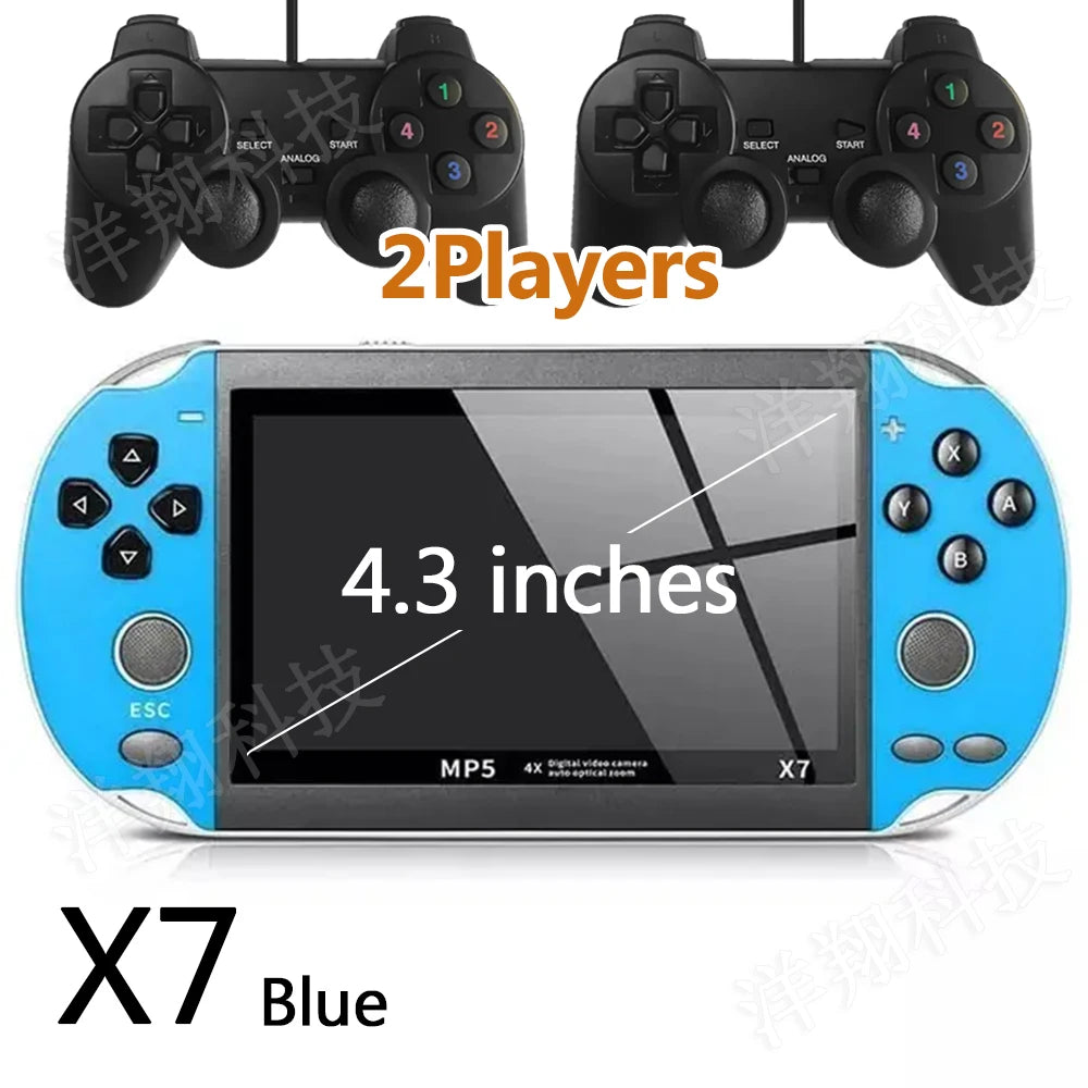 4.3inch  Handheld Game Player Built-in Games  Portable Console