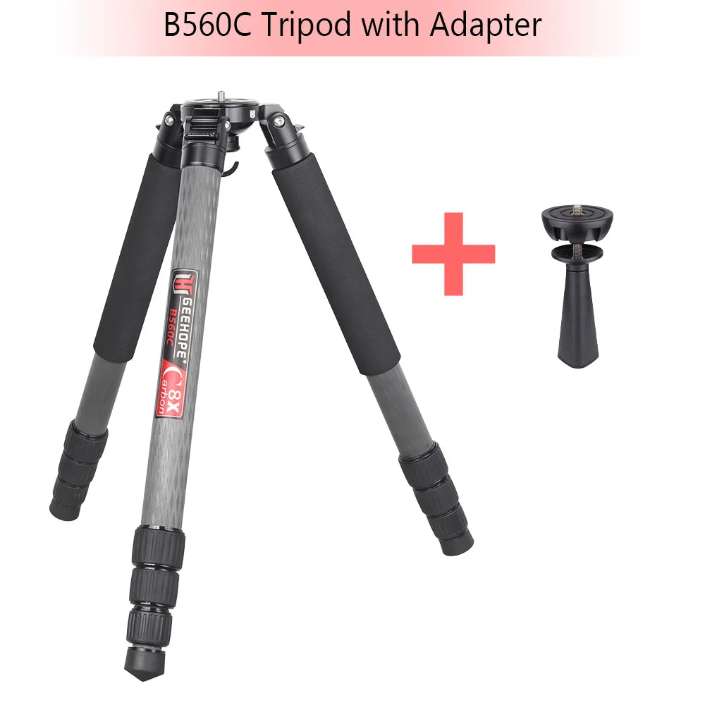 GEEHOPE Heavy Carbon Fiber Camera Tripod  Stable