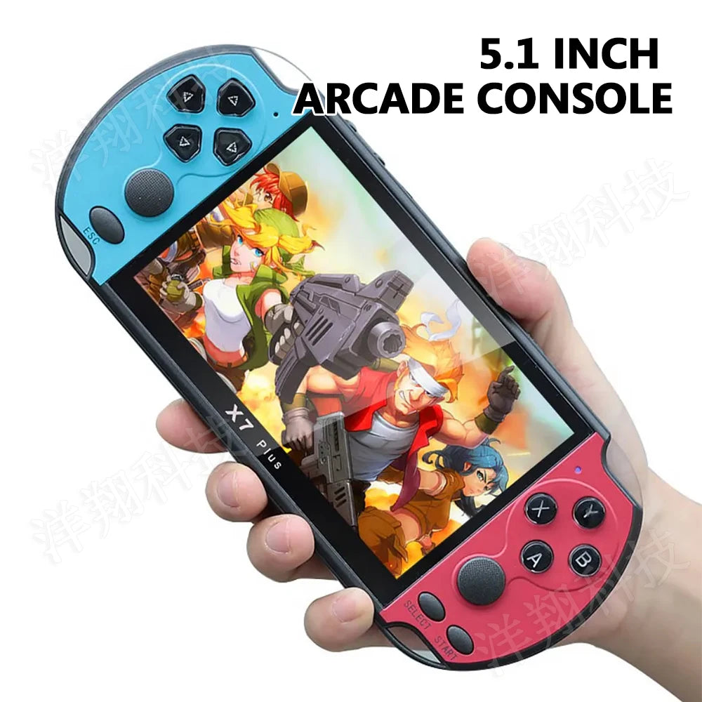 held Game Console 5.1 Inch HD Screen Portable