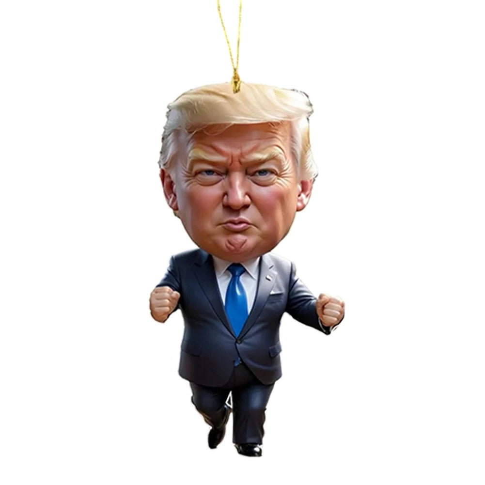 Donald Trump Christmas Ornament 2D Acrylic