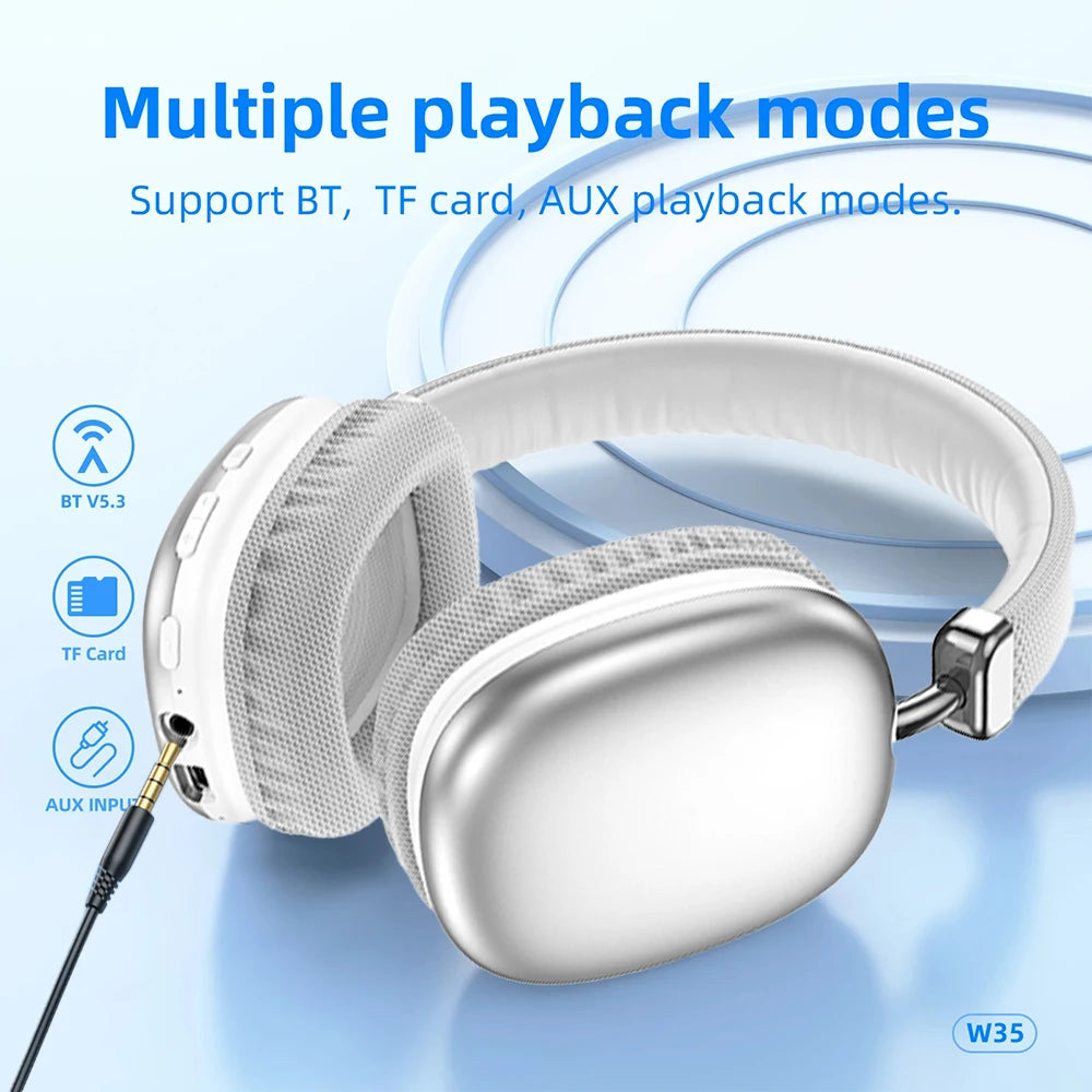 Wireless Bluetooth  Headphones Stereo