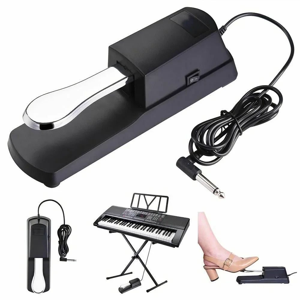 Universal Sustain Pedal Anti-Slip keyboard Synth Digital