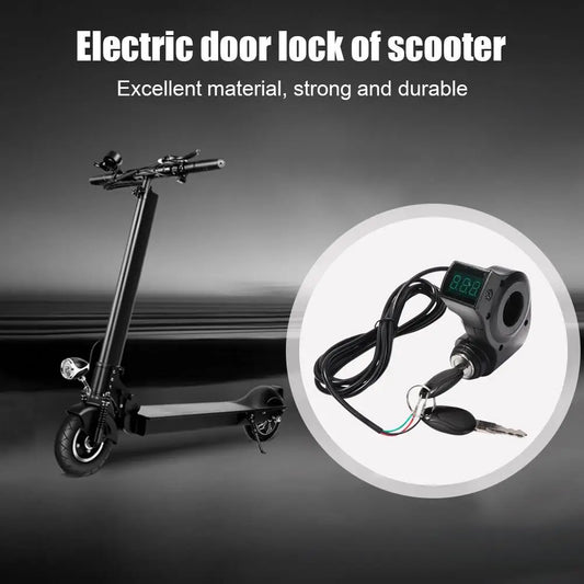 Electric Scooter Ignition Key Lock Skateboard Cylinder