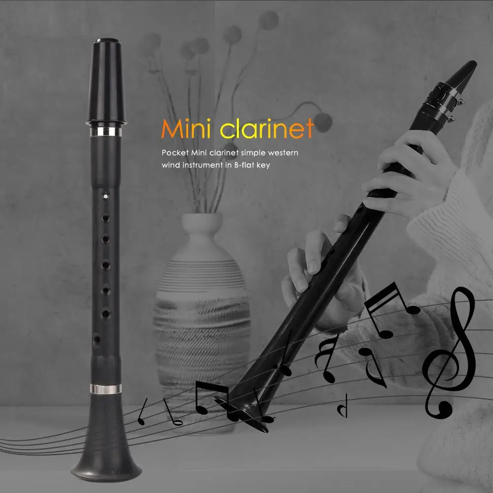 Mini Bb B Flat Clarinet Portable  for Beginners