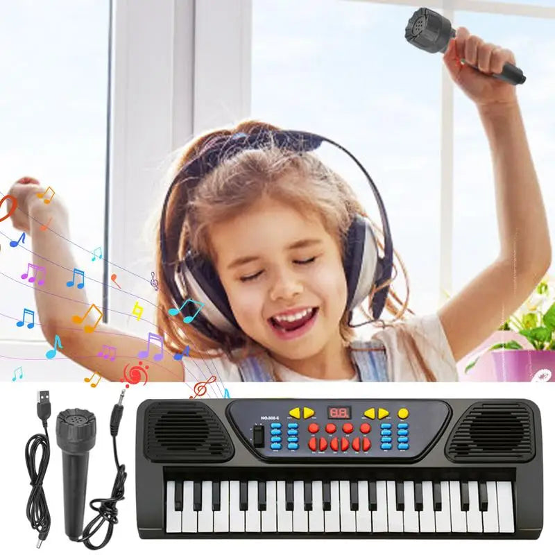 Piano Keyboard For Kids 37 Keys Digital Music