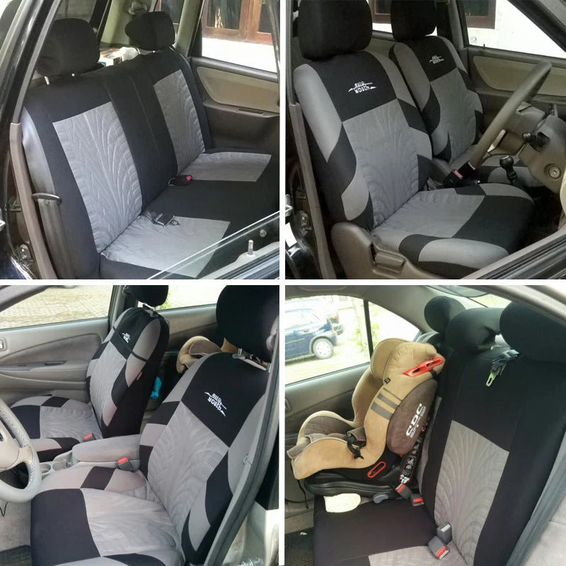 AUTOYOUTH Brand Embroidery Car Seat Covers Set