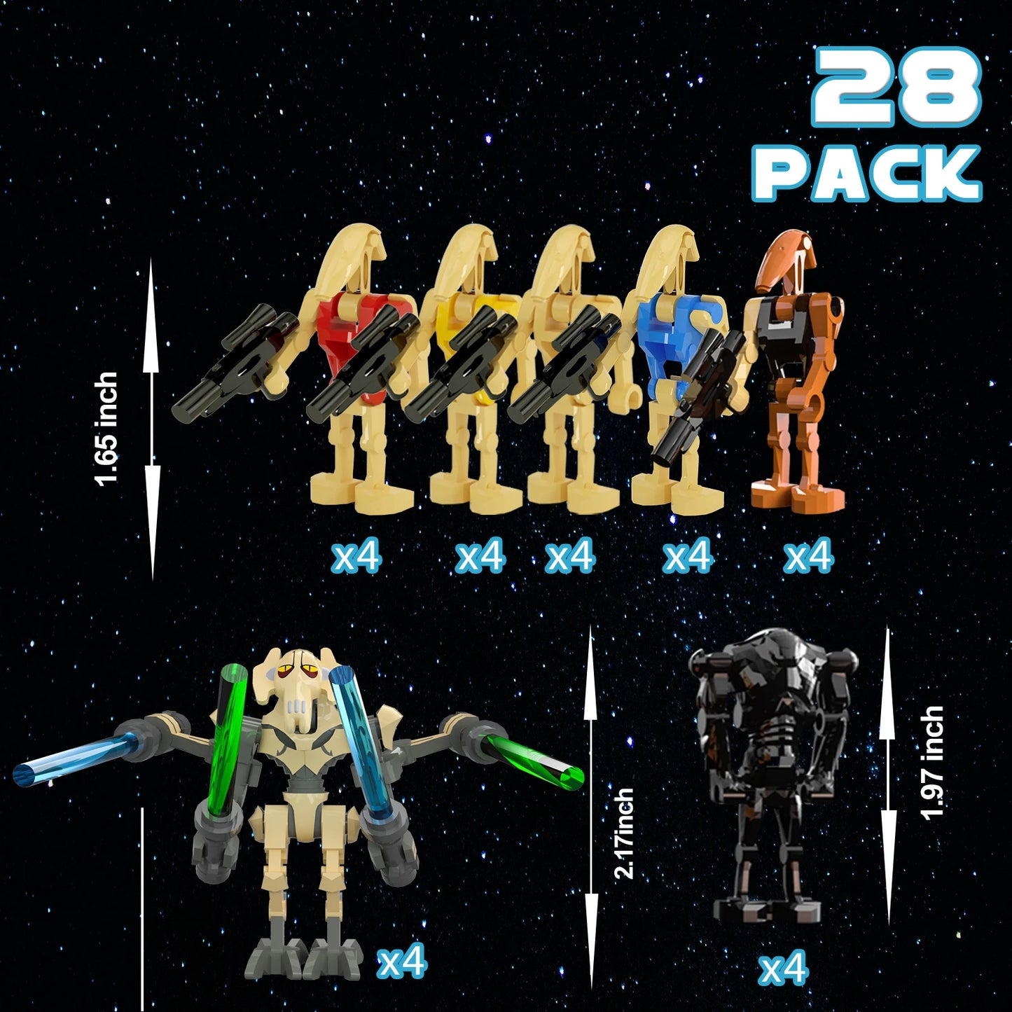 Clone Soldier Battle Droid  Pack Set