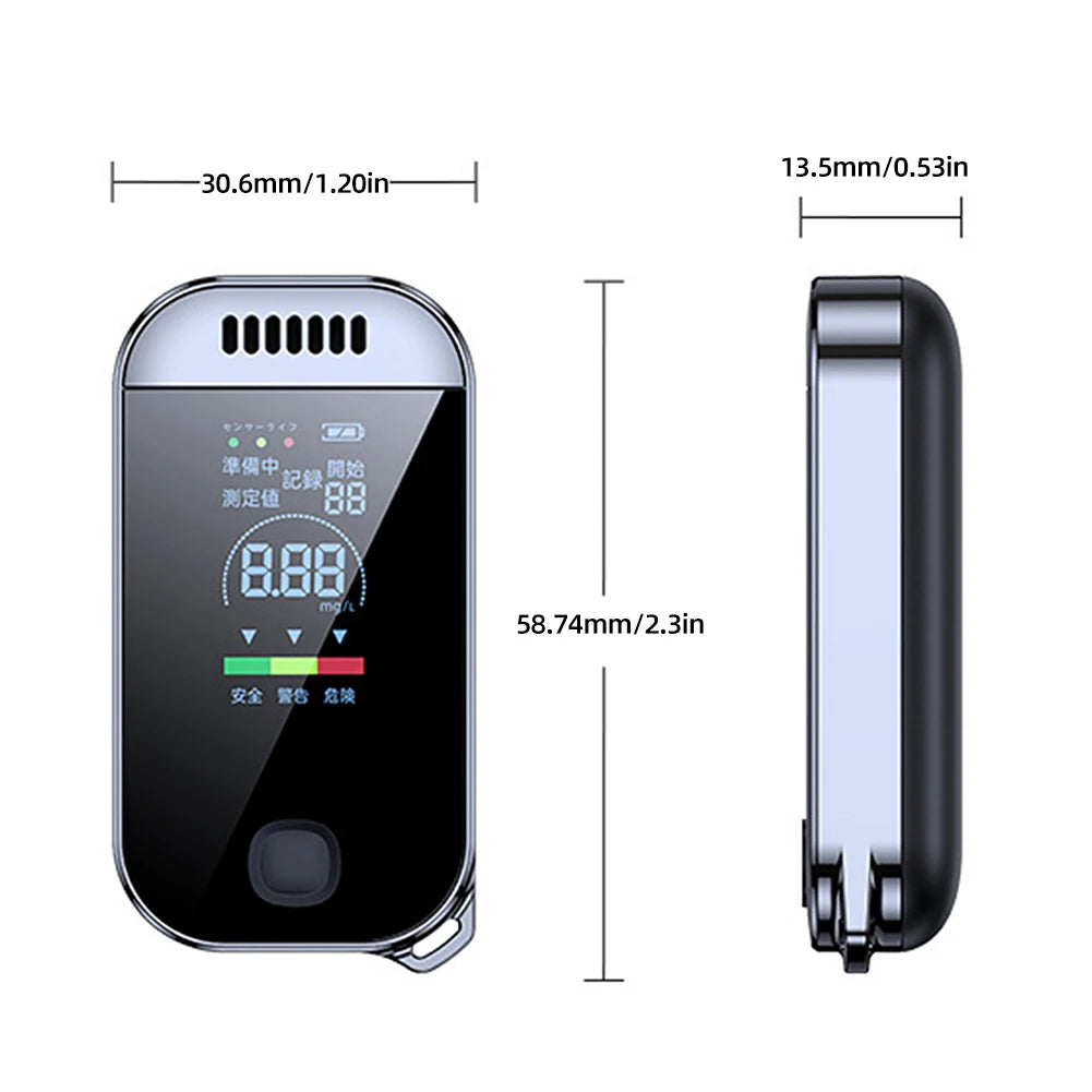 Digital Professional Breathalyzer High Precision Electronic