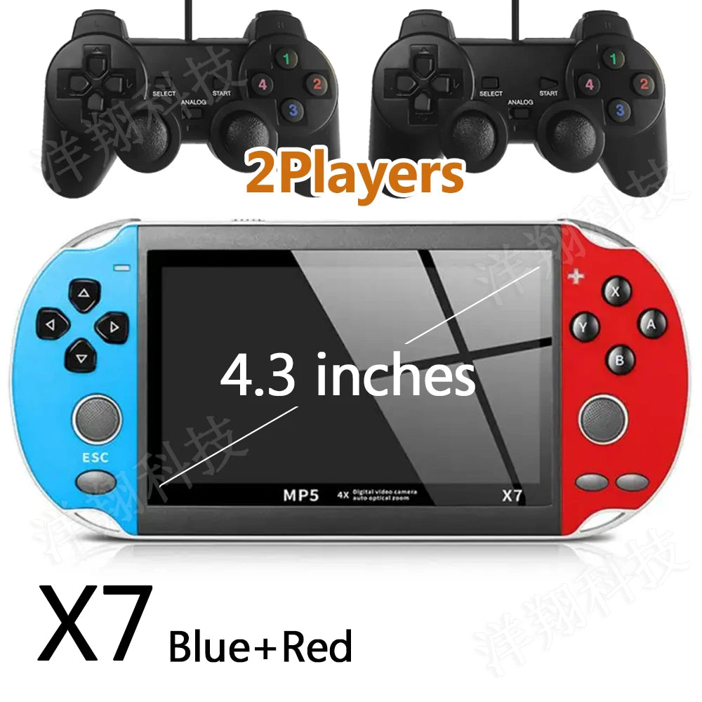 4.3inch  Handheld Game Player Built-in Games  Portable Console