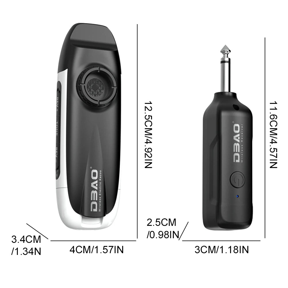 Electric Kazoo Bluetooth-Compatible Professional Kazoo Adjustable Tone