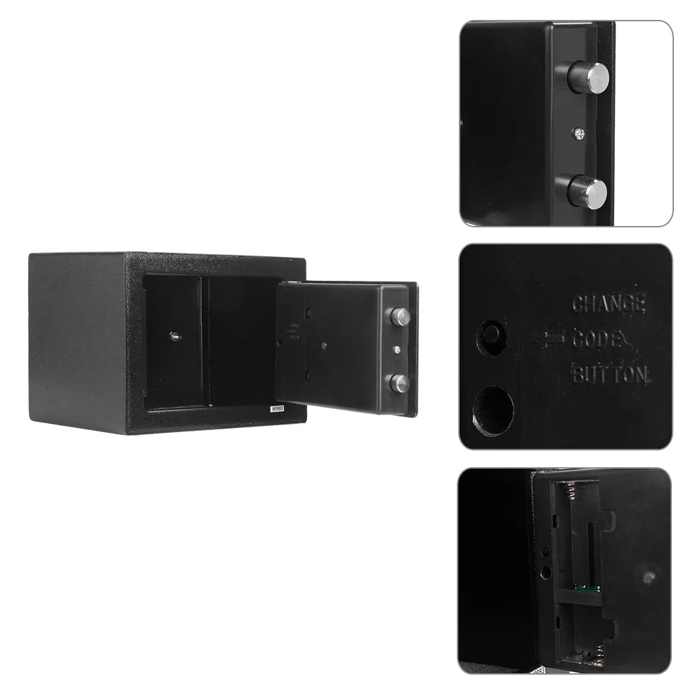 Mini Wall-in Style Electronic Code Metal Steel Box Safe