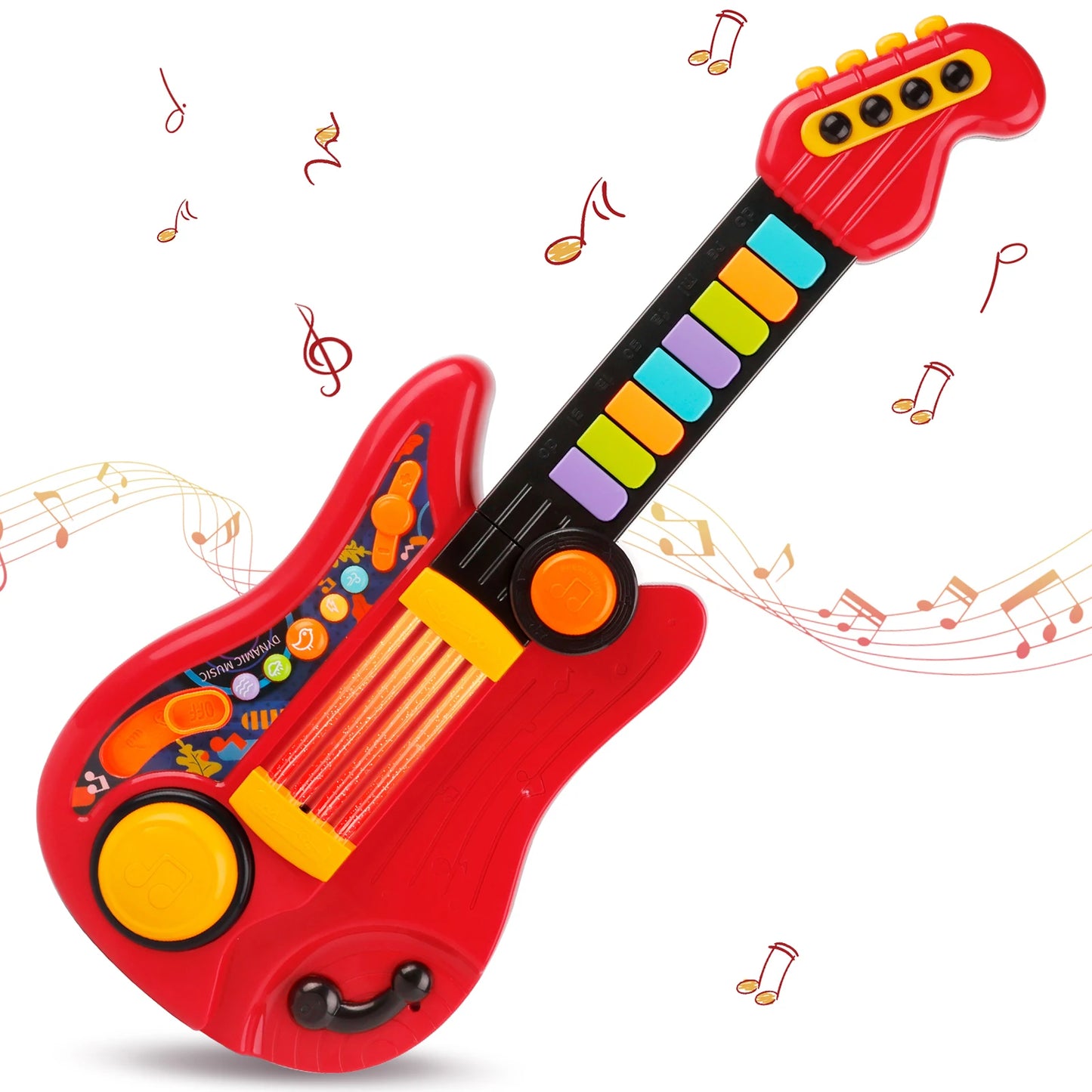 Electric Kids Guitar  Piano Beginners Musical Instruments