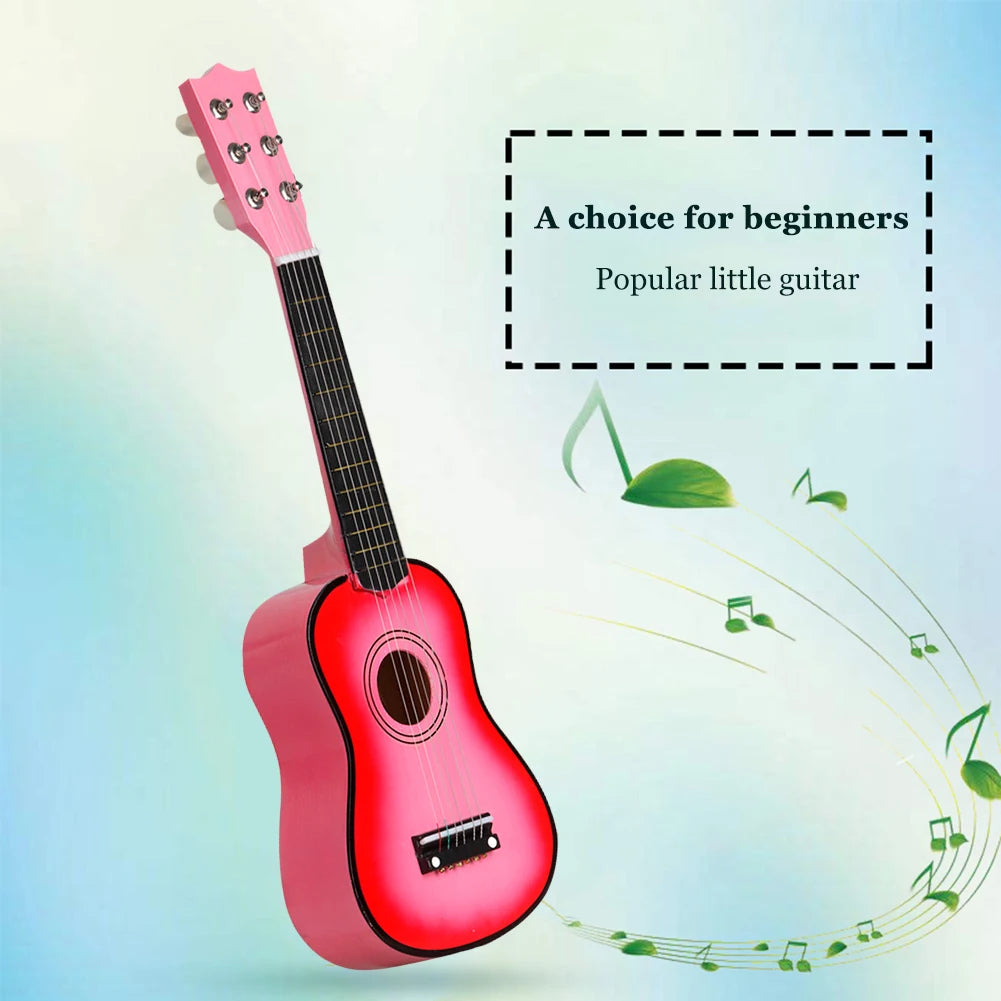 21 inch Basswood Ukulele 6 Strings Small Acoustic Guitar Musical Instruments