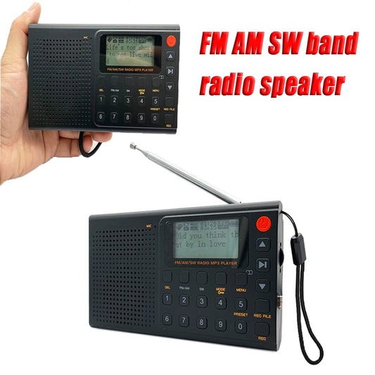 AM FM Radio  Portable Type-C Chargi