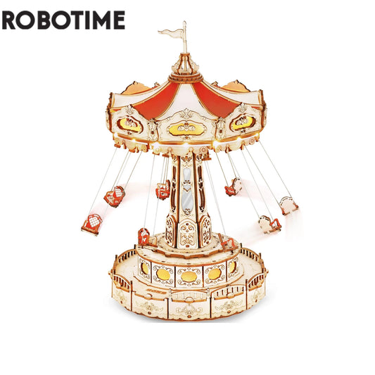 Robotime Rokr Swing  Music Box Building Block