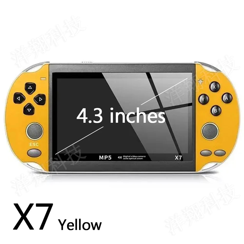 4.3inch  Handheld Game Player Built-in Games  Portable Console