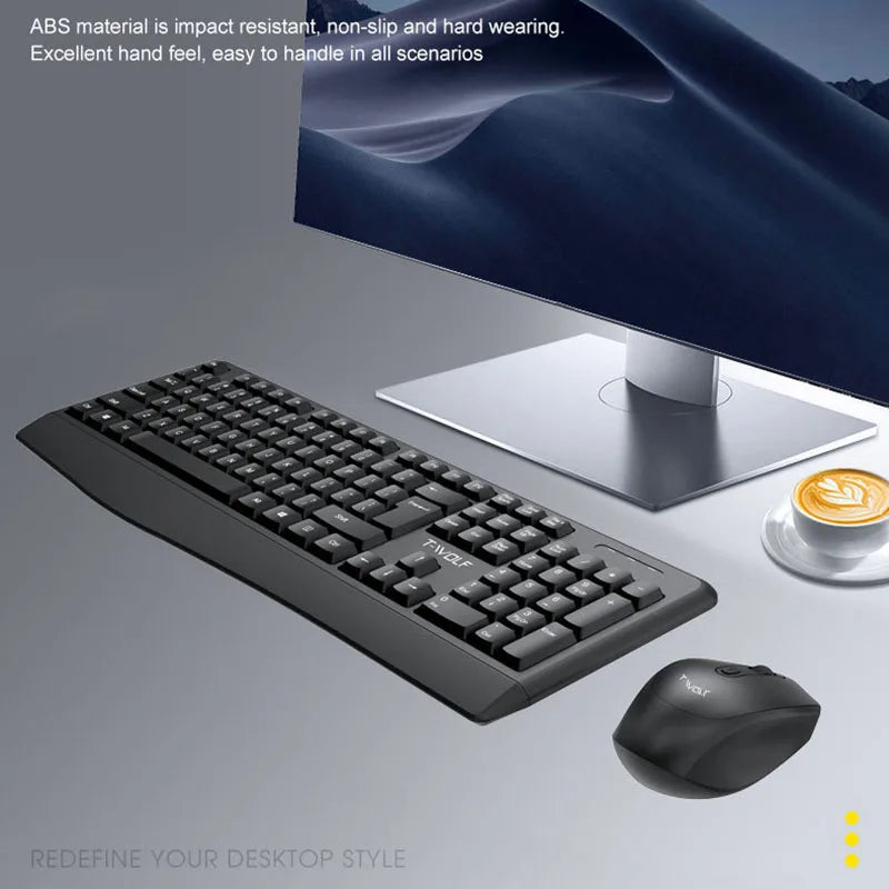 Wireless NEW Keyboard and Mouse Set Home Office