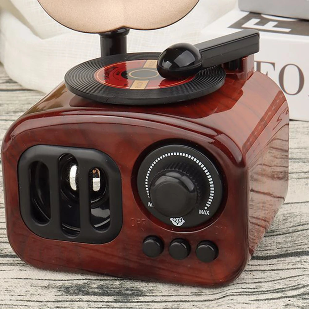 Retro Gramophone Music Box Table Desk Decoration