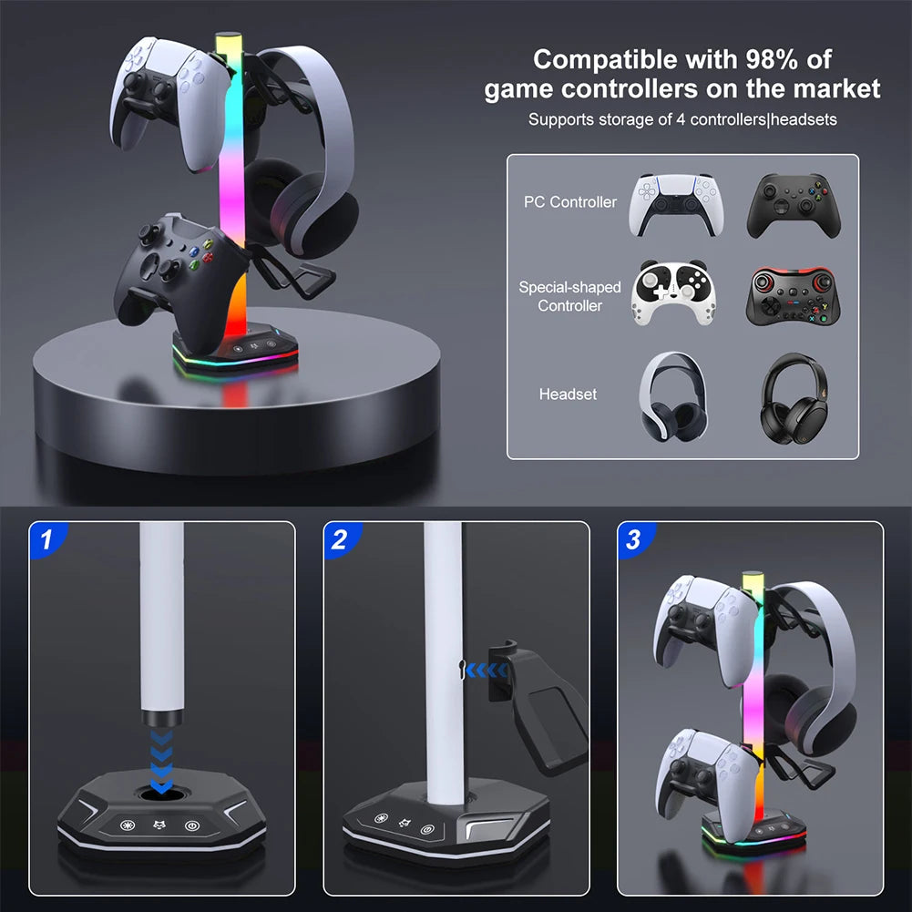 RGB Controller Hanger for PC Earphone Accessories