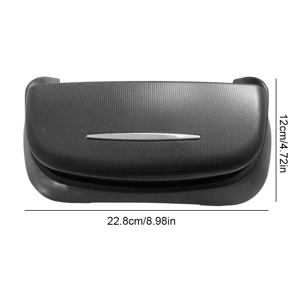 Car Sun Glasses Case Organizer Tumbled Leather