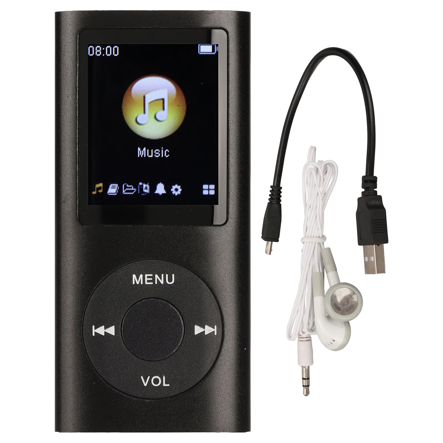 MP3 Player Stylish Multifunctional Lossless Sound Slim