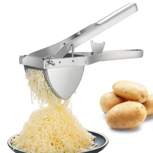 Potato Masher, Stainless Steel  With Non-Slip Handl,