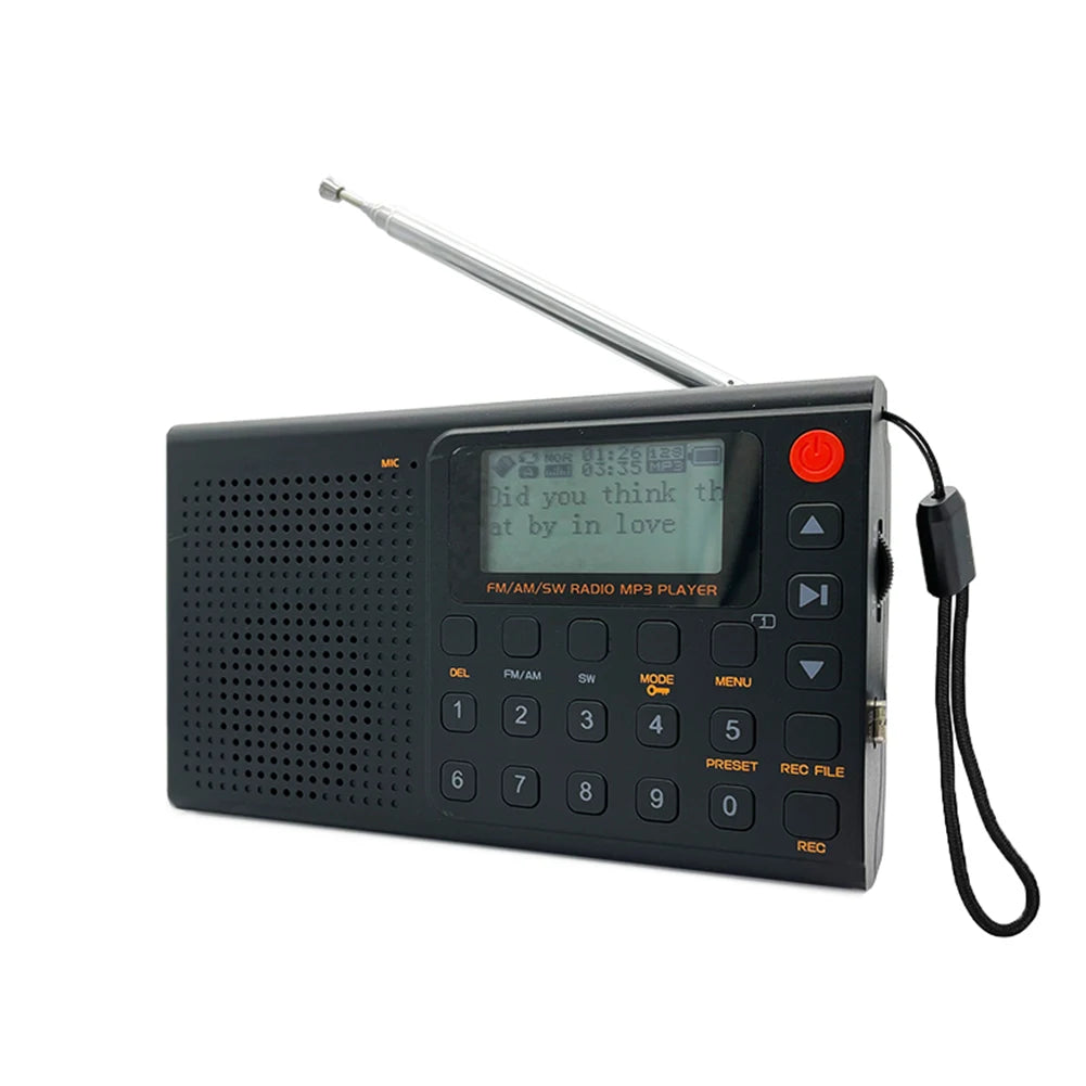 AM FM Radio  Portable Type-C Chargi