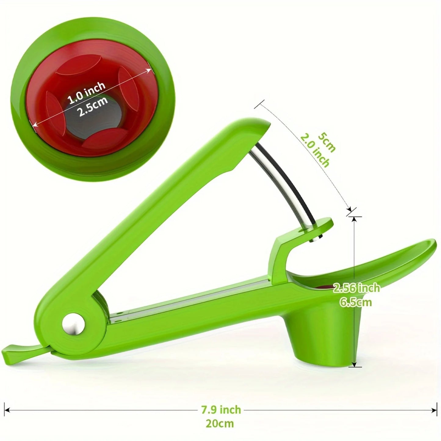 4pcs/set, Jujube Cherry Pitter Tool, Cherries Corer