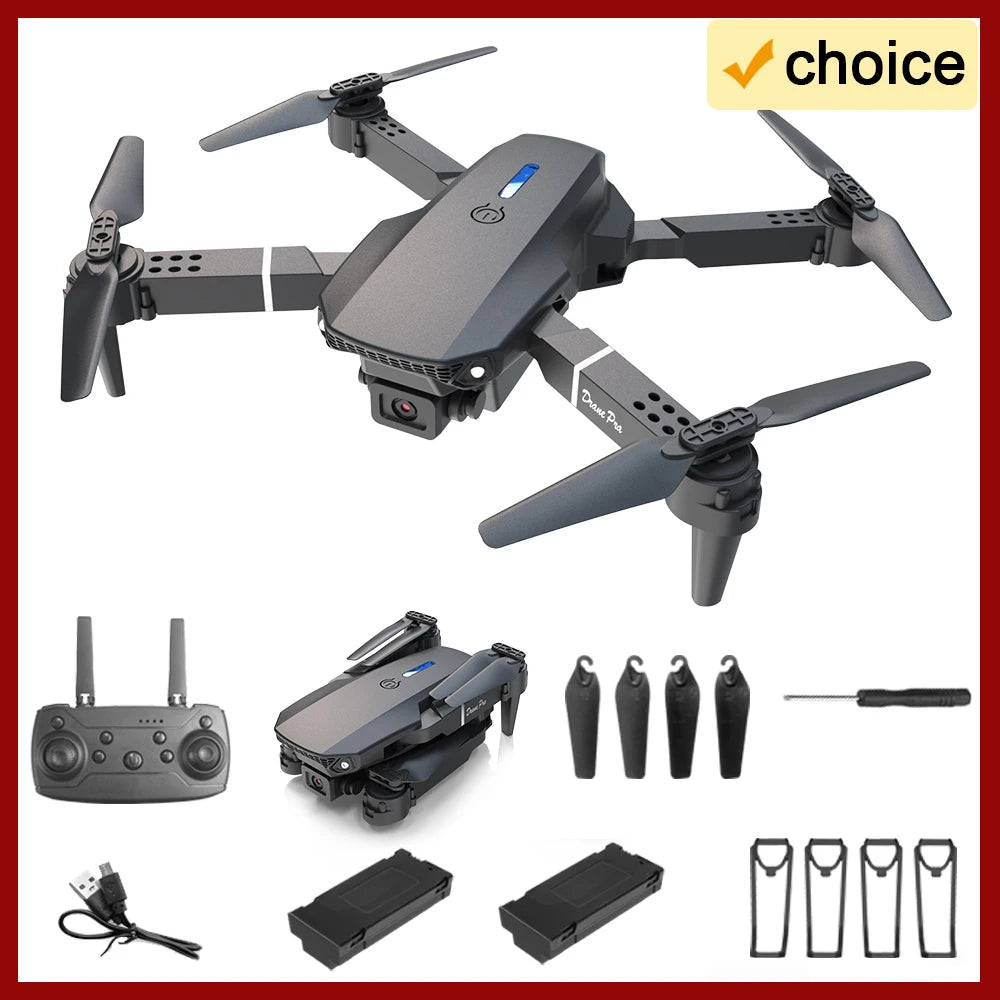 E88Pro Mini Remote Control Drone Dual camera