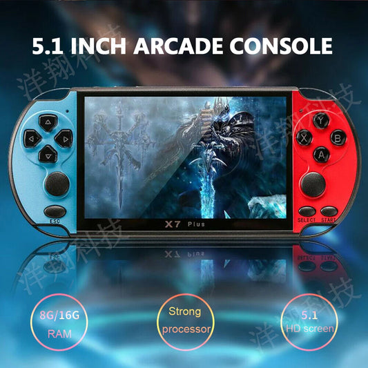 held Game Console 5.1 Inch HD Screen Portable