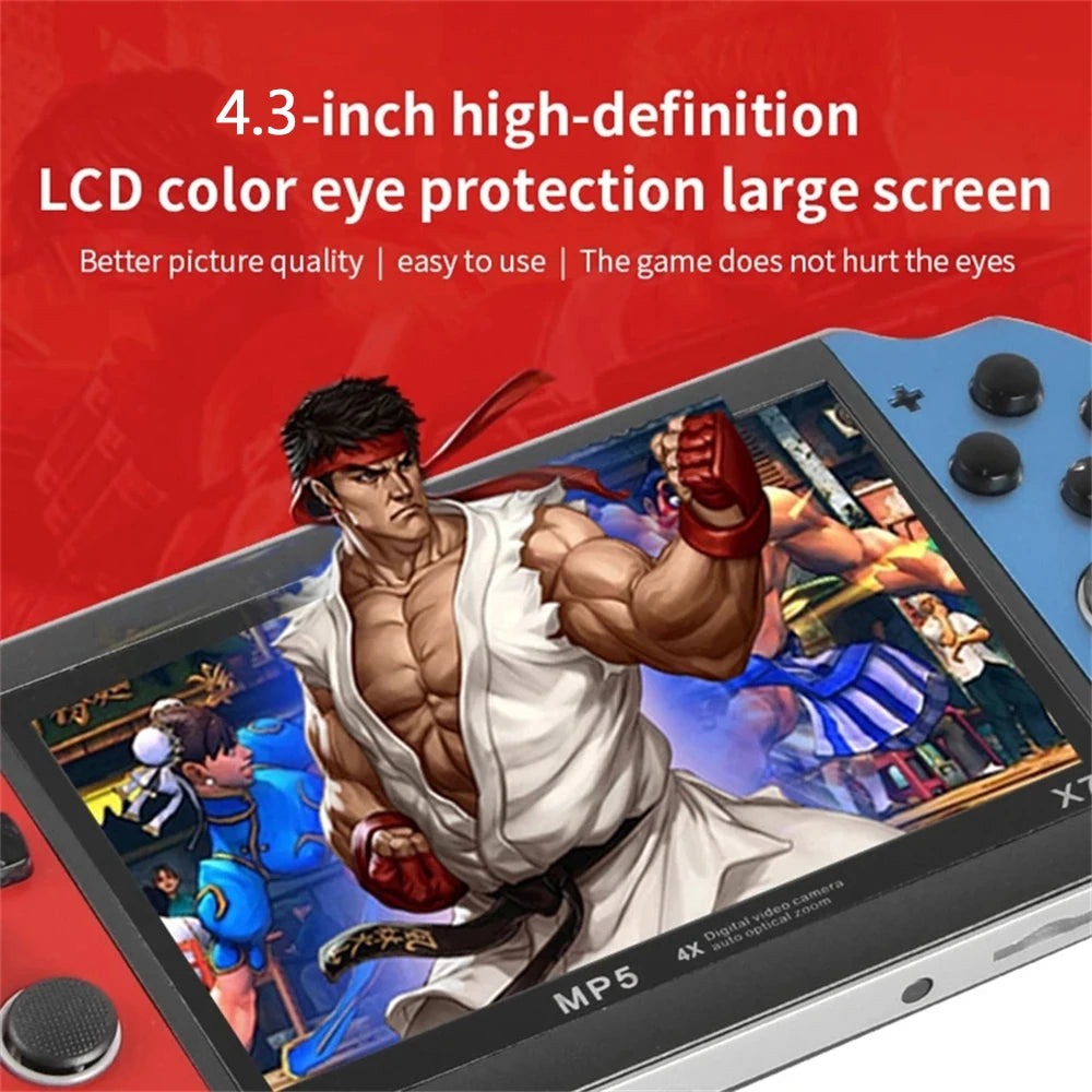 4.3inch  Handheld Game Player Built-in Games  Portable Console