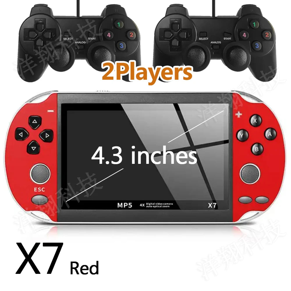 4.3inch  Handheld Game Player Built-in Games  Portable Console