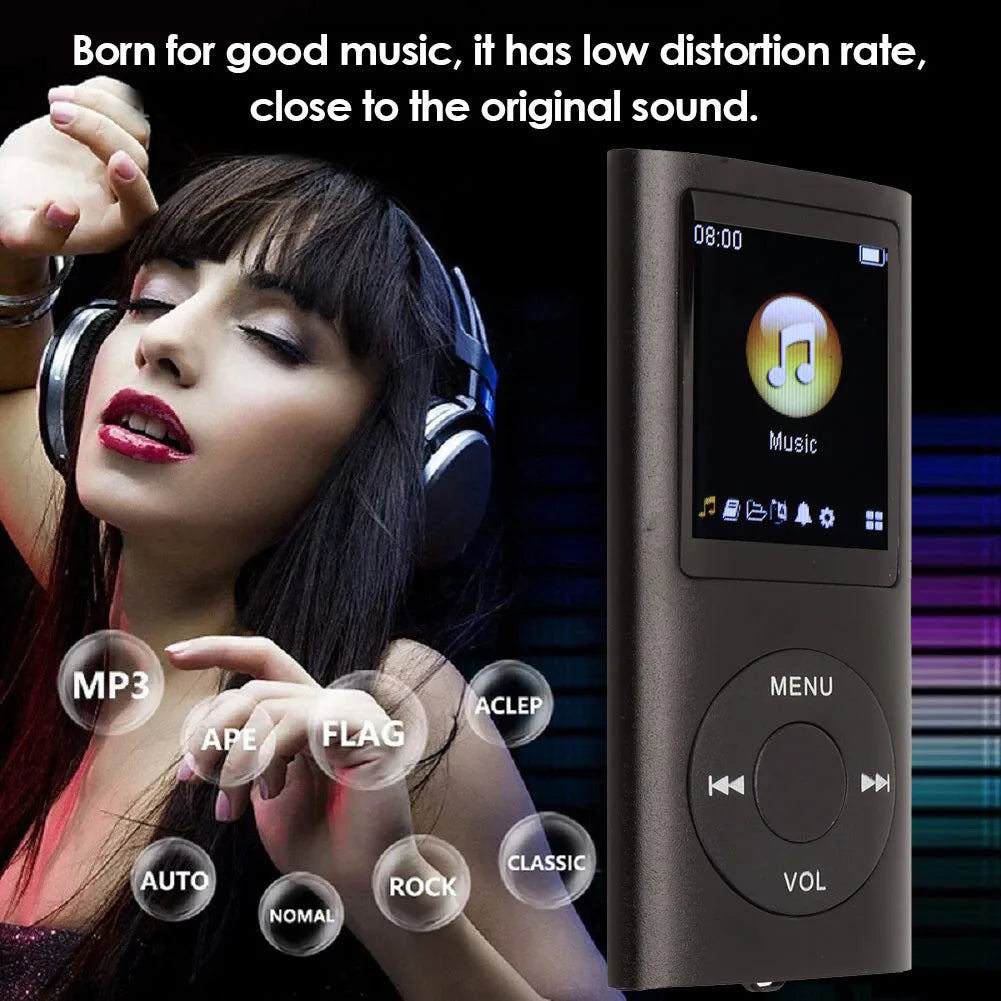 MP3 Player Stylish Multifunctional Lossless Sound Slim