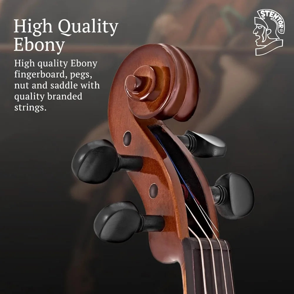 4-String Violin Infinished inViol 4/4 Professional Brow Instruments