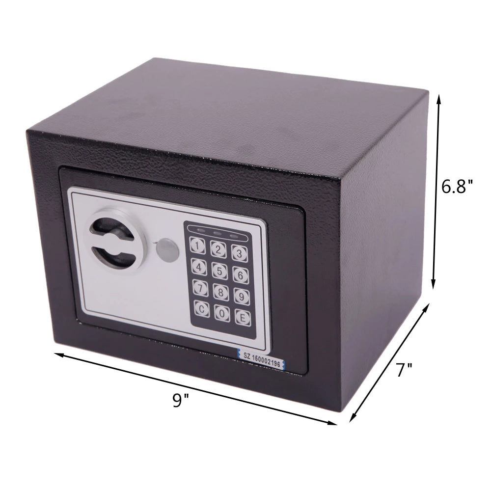 Mini Wall-in Style Electronic Code Metal Steel Box Safe