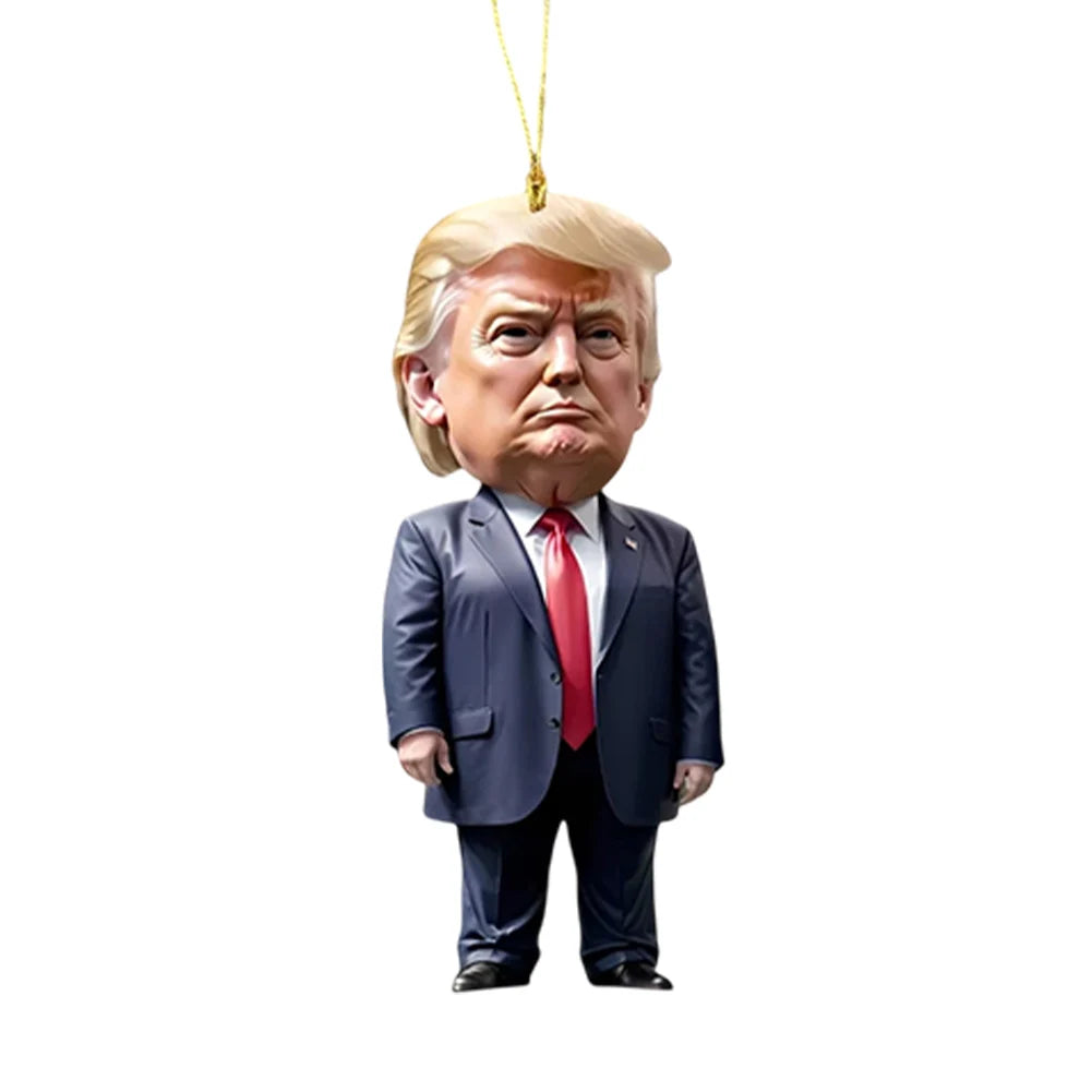 Donald Trump Christmas Ornament 2D Acrylic